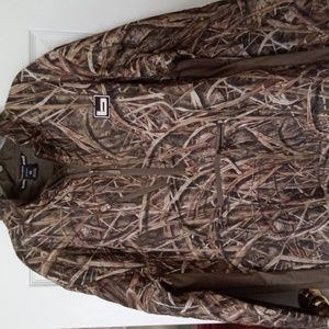Banded Blades soft shell insulated pullover.